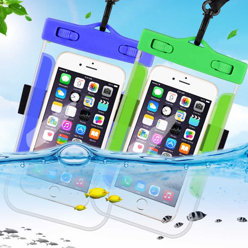 Waterproof Case Underwater PVC Bag Transparent Touch Screen Premium Cell Phone Pouch Cover Mobile Cover For Travel