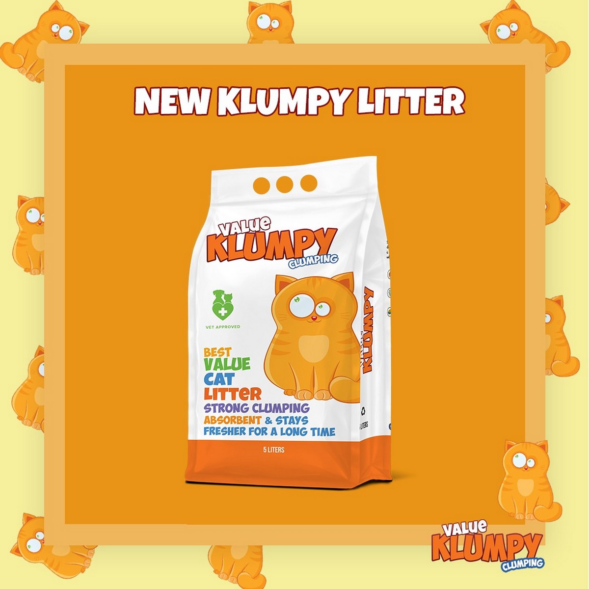 Value Klumpy Cat Litter ( 5 Litre )