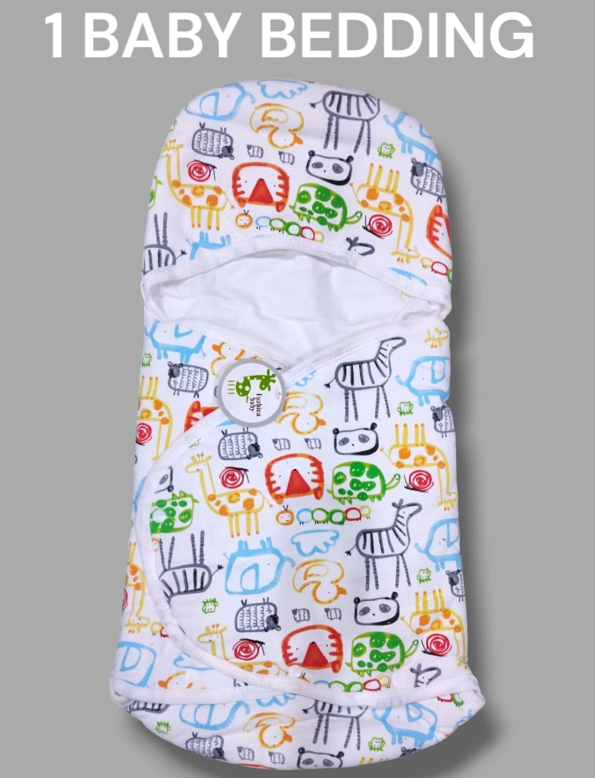 Premium Cotton Baby Swaddle Blanket Set, Soft Thermal Swaddle Wrap for 0-3 Months, Unisex, 3-Pack