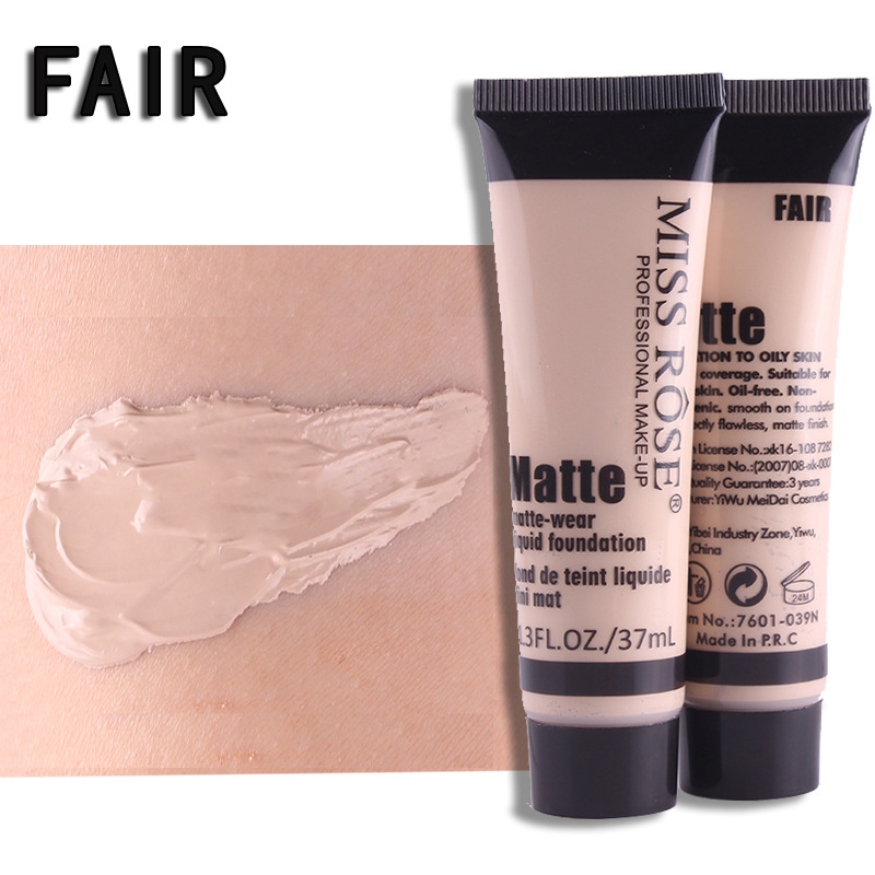 Long Lasting Liquid Full Skin Coverage Soft Matte Foundation 37ml