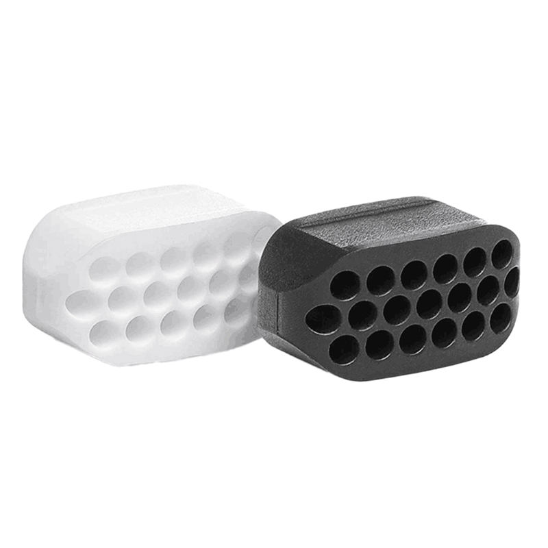 2 Pcs Jawline Exerciser - Jawline Shaper 40 Lbs & 60 Lbs - Jaw line shaper for Face Beauty - Reduce Double Chin with jaw line rubber - Jawline chew For Men and Women