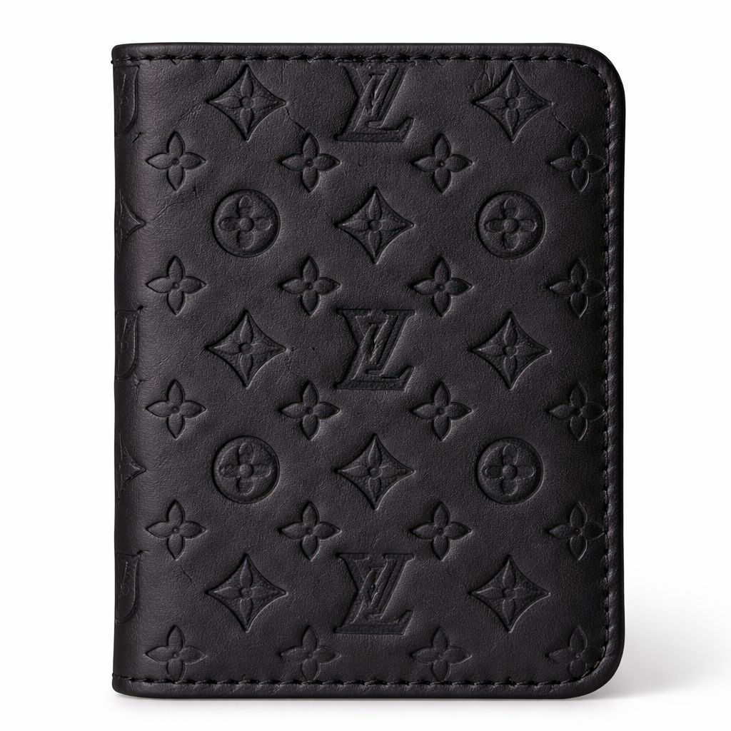 LV Style Leather Wallet for Men Premium Embossed Bifold | Gents Leather Wallet | Leather Purse for Men | Mans Wallet | Wallets for Mens | Small Wallet | Slim Wallet | 6 Card Slots | Cash Pocket | RFID Wallet | Leather Mens Wallet | Vallet for Men | Voilet