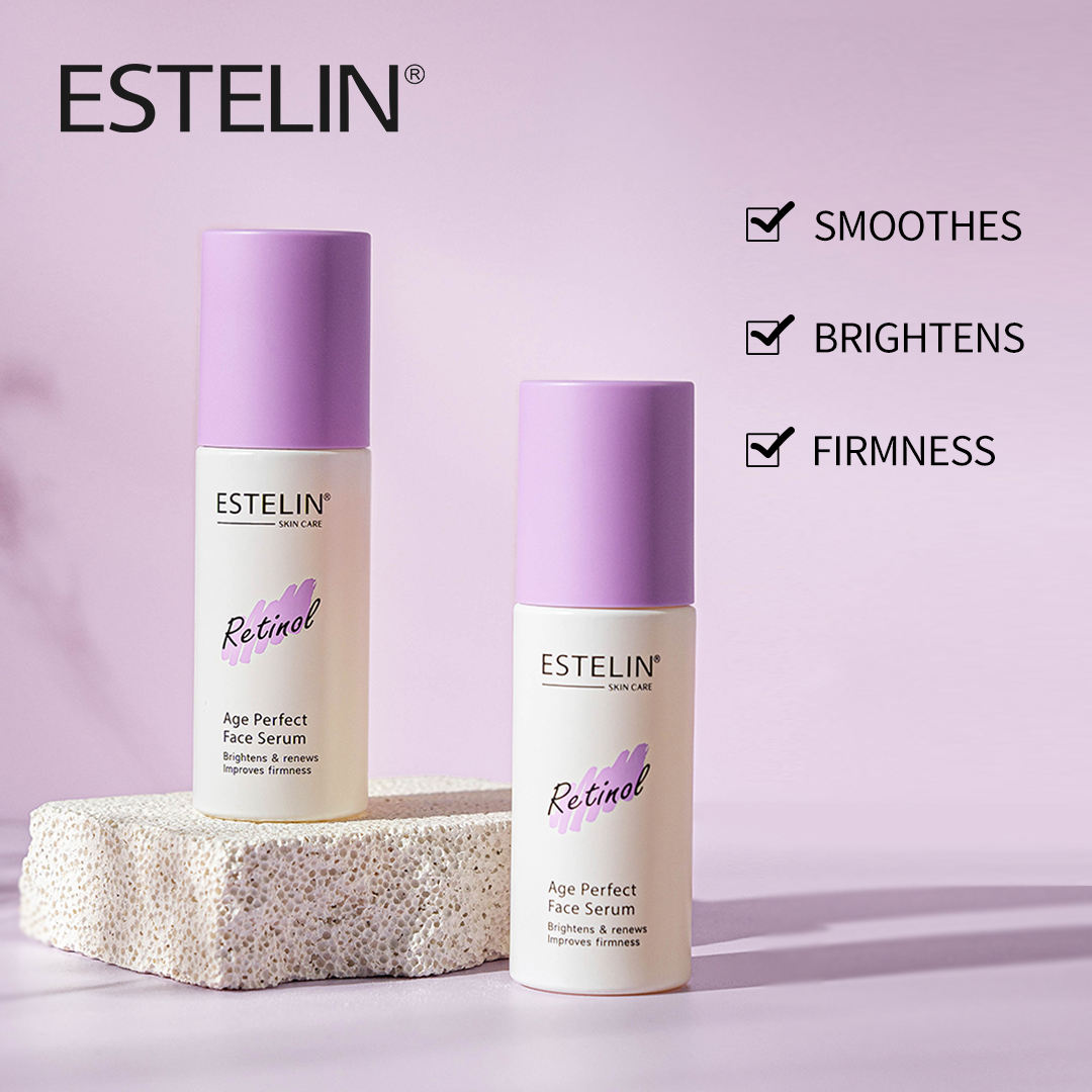 ESTELIN Skin Care Retinol Age Perfect Brightens & renew Face Serum 50ml- ES0225 | Daraz.pk