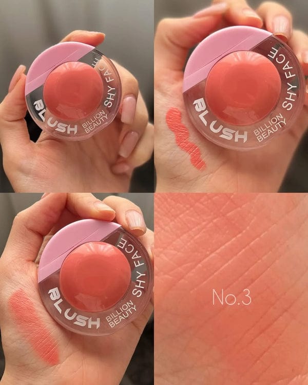 Billion Beauty 4pcs Liquid Blush Set | Dewy Glow, Long-Lasting Tint & Ultra-Blendable Cream Blusher Collection