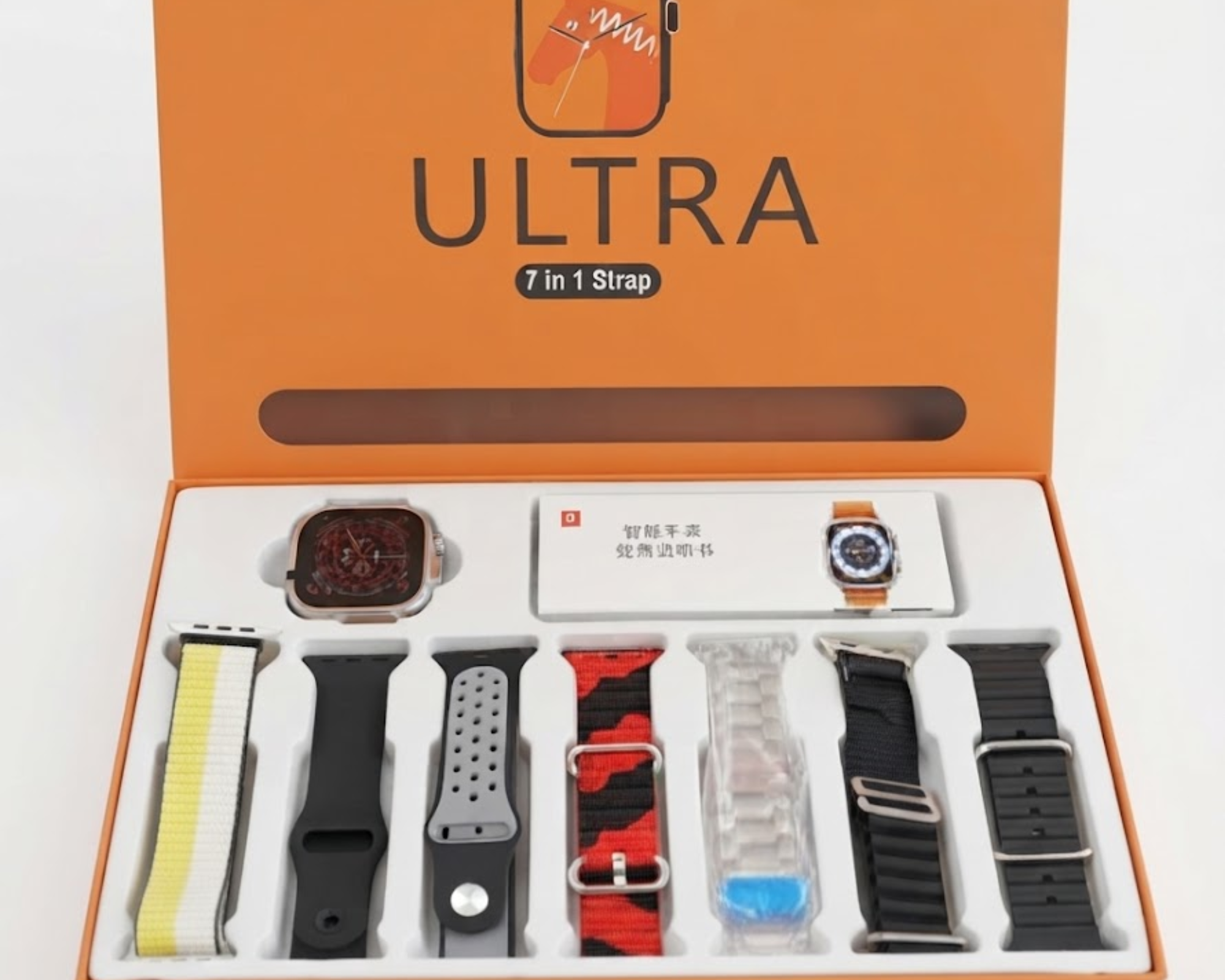 Ultra Smart Watch Bluetooth Calling – Fitness Tracker for Daily Activity, Blood Pressure, Heart Rate & SpO2 Monitoring