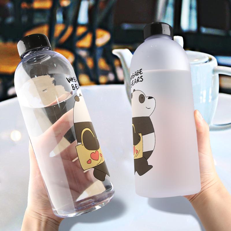 We Bare Bear Frosted Water Bottle