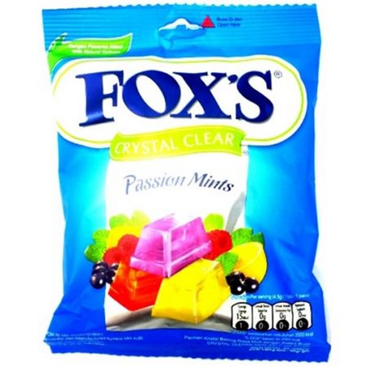 Foxs Crystal Fruity Mints Candy 90gm