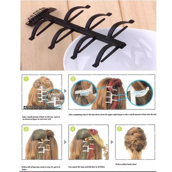 Hair Style Maker Braid Tool - Black
