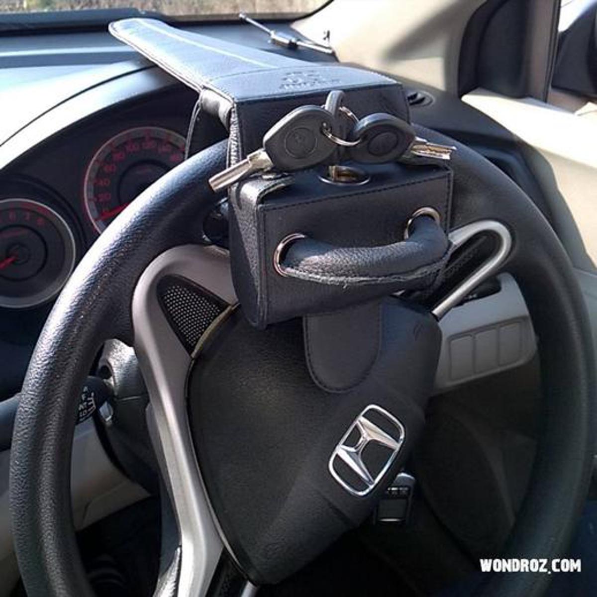 Steering wheel deals lock price