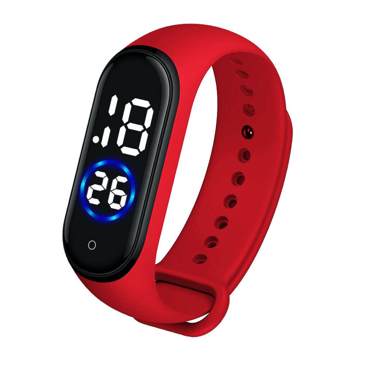 M4 Waterproof Sport Led Digital Watch For Boys & Girls - All Colours Available