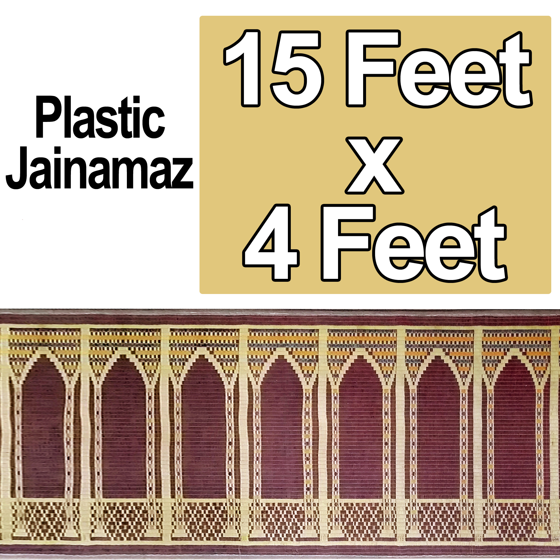 Prayer Mats | Soft Plastic Jainamaz Saf Chatai | Red Plastic Jai Namaz Saaf Chattai, Quilted Prayer Rug Thick Jaenamaz | Prayer Rug Carpet, Islamic Muslim Salah Matt