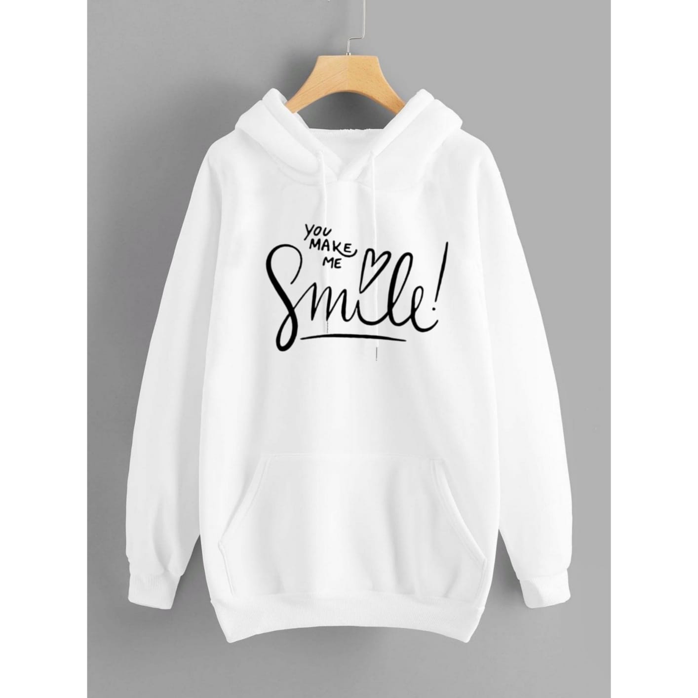 Lilac Smile Printed Hoodies For Girls & Women - Comfy & Cozy Hoodies For Girls