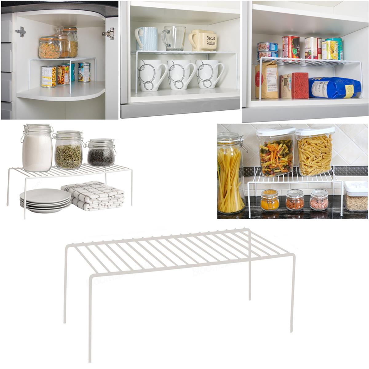 Kitchen Accessories Storage Inside Cabinet Desktop Rack Shelf