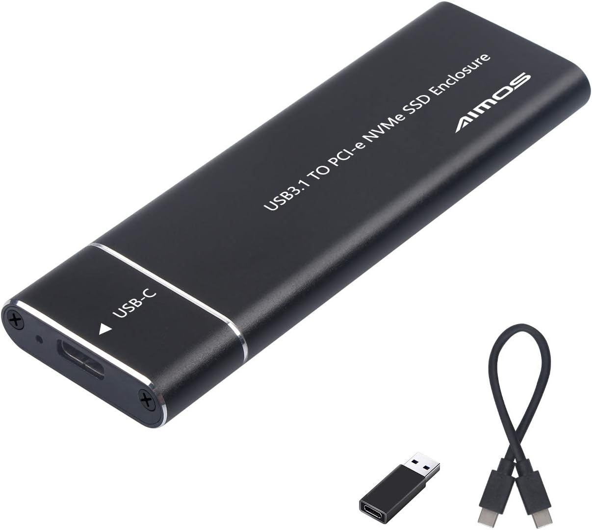 M2 Ssd Enclosure, Usb 3.1 Gen 2 (10 Gbps)