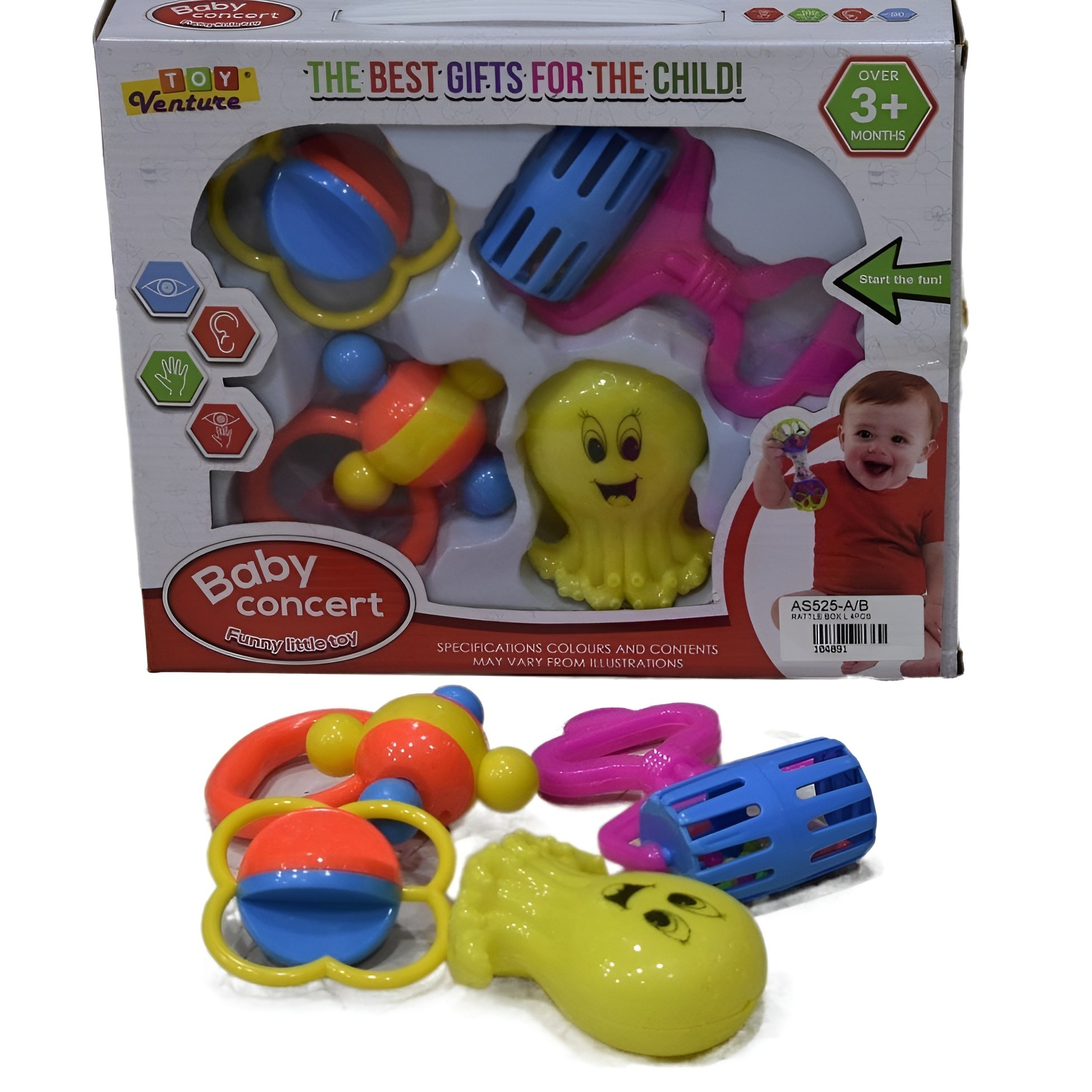 Baby Rattles Teether Toy Teeth Biting For Babies Rattle Toddler Teething Bed Bell For Newborn Babies