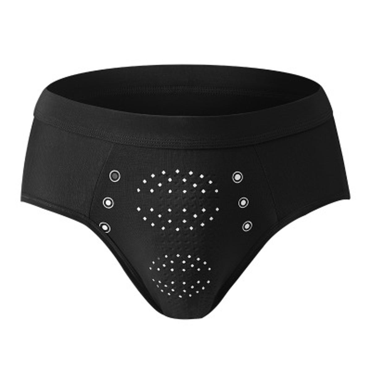 Pack of 3 - Multicolor Men's Graphene Underwear Stretchable Modal Briefs