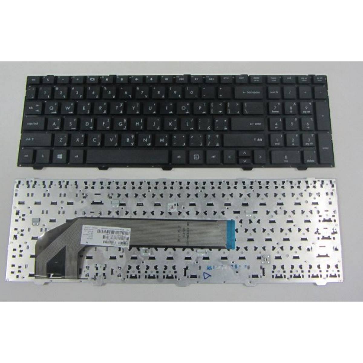 Laptop Notebook Keyboard   For  ProBook   4540S Series   P/N  701485-001  – Black