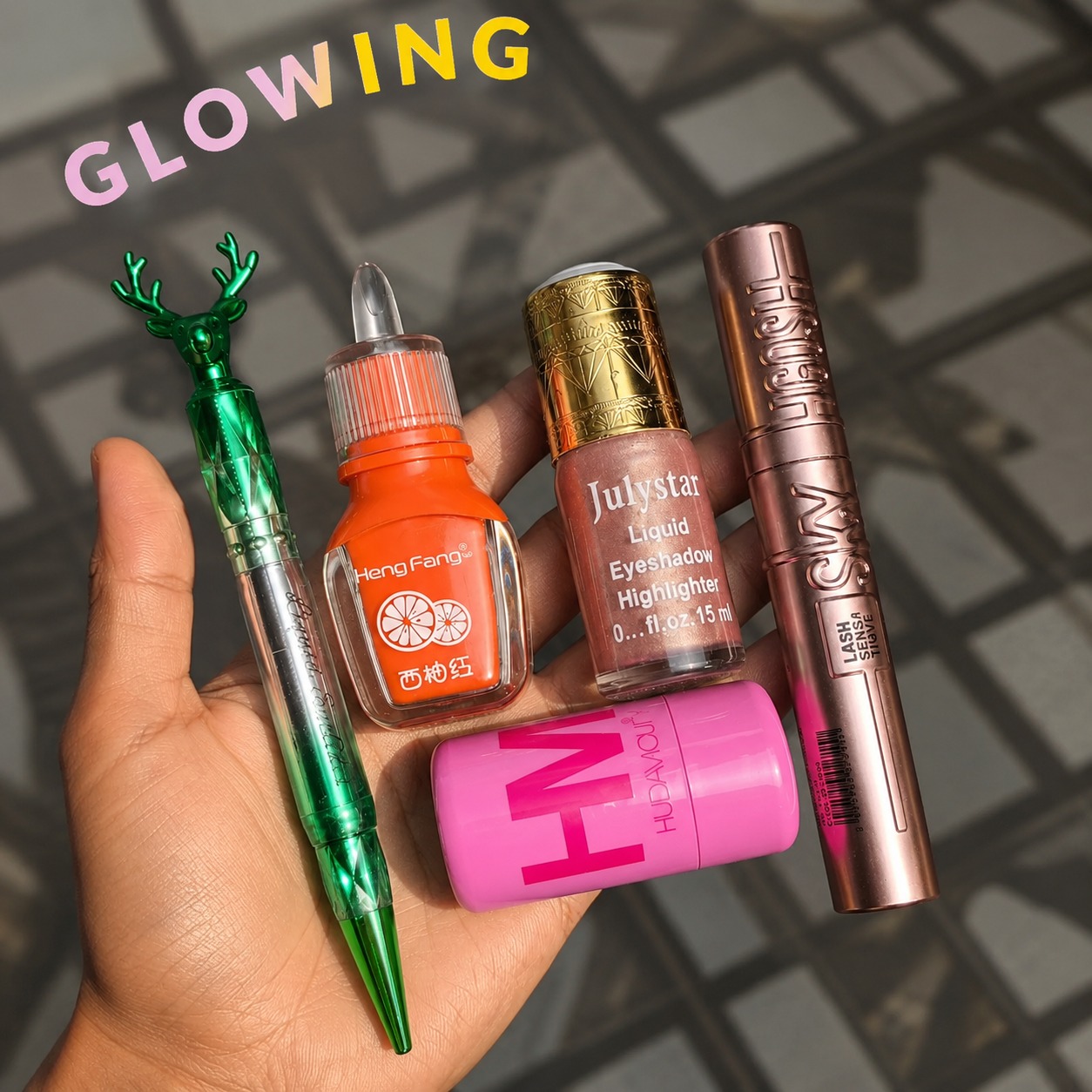All-in-One Daily Makeup Deal Lip, Eye & Face""5 in 1 Makeup Combo Set