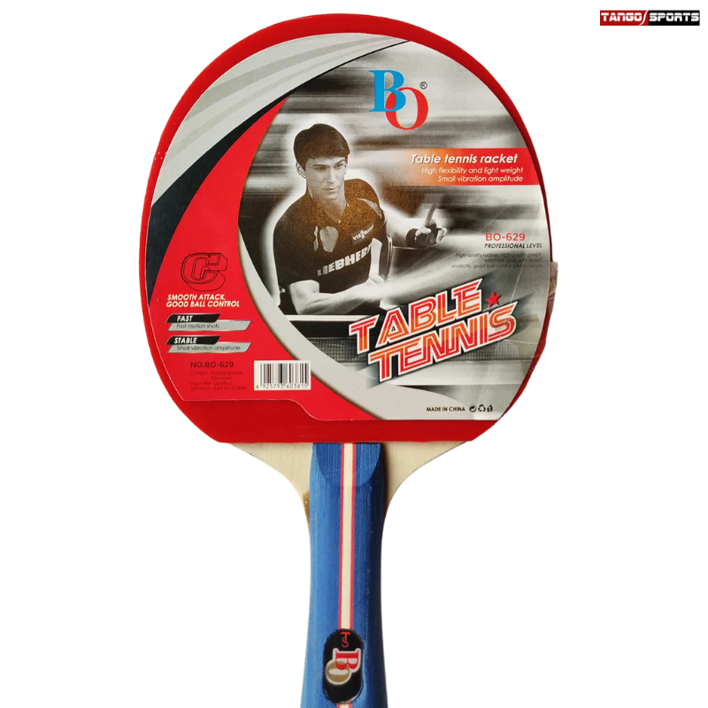 Blue Ocean Table Tennis Racket BO 629 – High-Performance Paddle for Competitive Play | Table Tennis Racket, Double Layered - One Piece