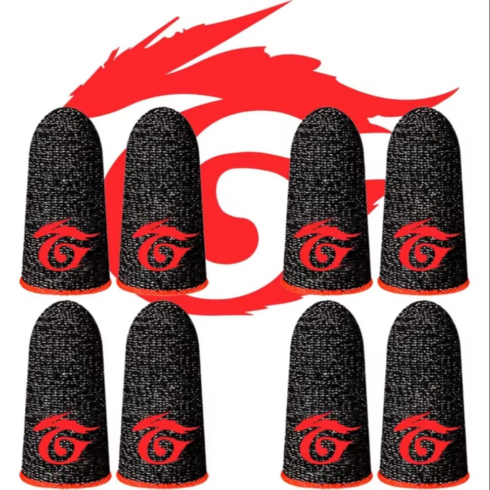 Gaming Finger Sleeves for Mobile – Breathable Finger Cots for Touchscreen Control, Anti-Sweat Non-Slip Finger Covers for FPS/ MOBA Games, Sensitive and Durable Mobile Gaming Accessories