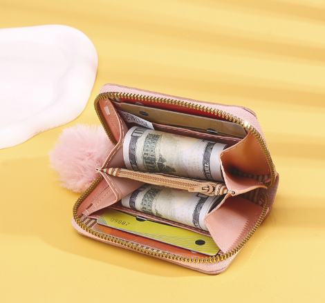 Mini Cat Wallet for Girls – Cute Coin Purse & Small Card Holder