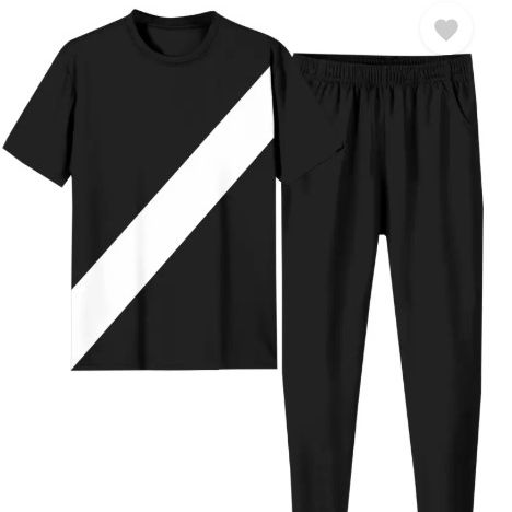 Colorblock Men Summer Track Suit 1367