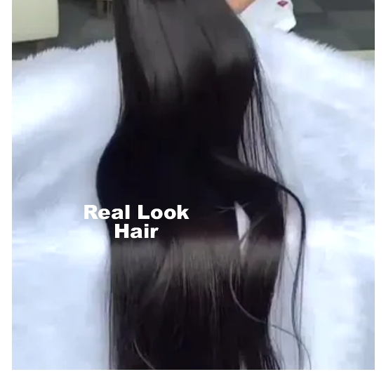 Long Real Look Dark Brown Hair Extension For Girls 5 Clips Synthetic Hair Extension