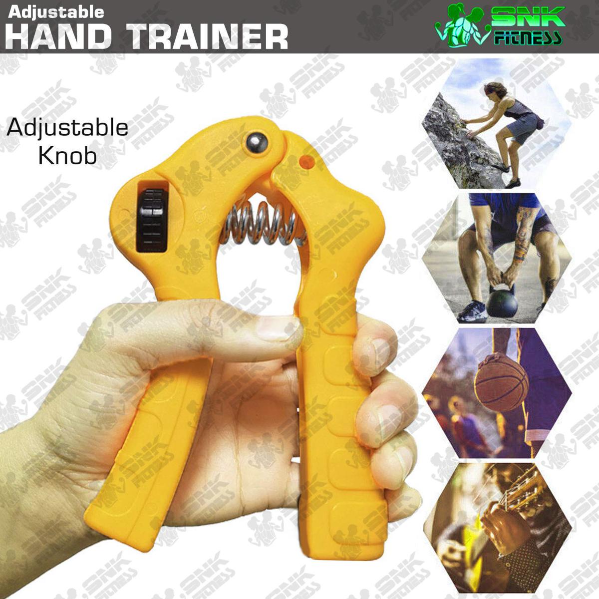 SNK Fitness Adjustable Hand Grip Power Exerciser Forearm Wrist Strengthener Gripper (55-Kg)
