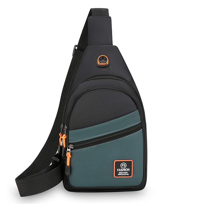 Premious Mall Nylon Chest Bag For Men Multifunctional Casual Fashion Trend Shoulder Bag For Outdoor Sports Versatile Crossbody BagStylish New Design Sling bag Shoulder male bag messenger and travel bag for men
