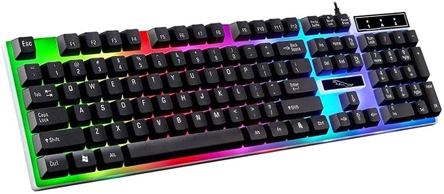 RGB Gaming keyboard  Lighting  Keyboard for Gaming Laptop Computer
