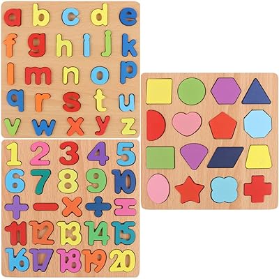 Wooden English Letters - English Counting Alphabets - Baby Learning - Kids Learning Toys