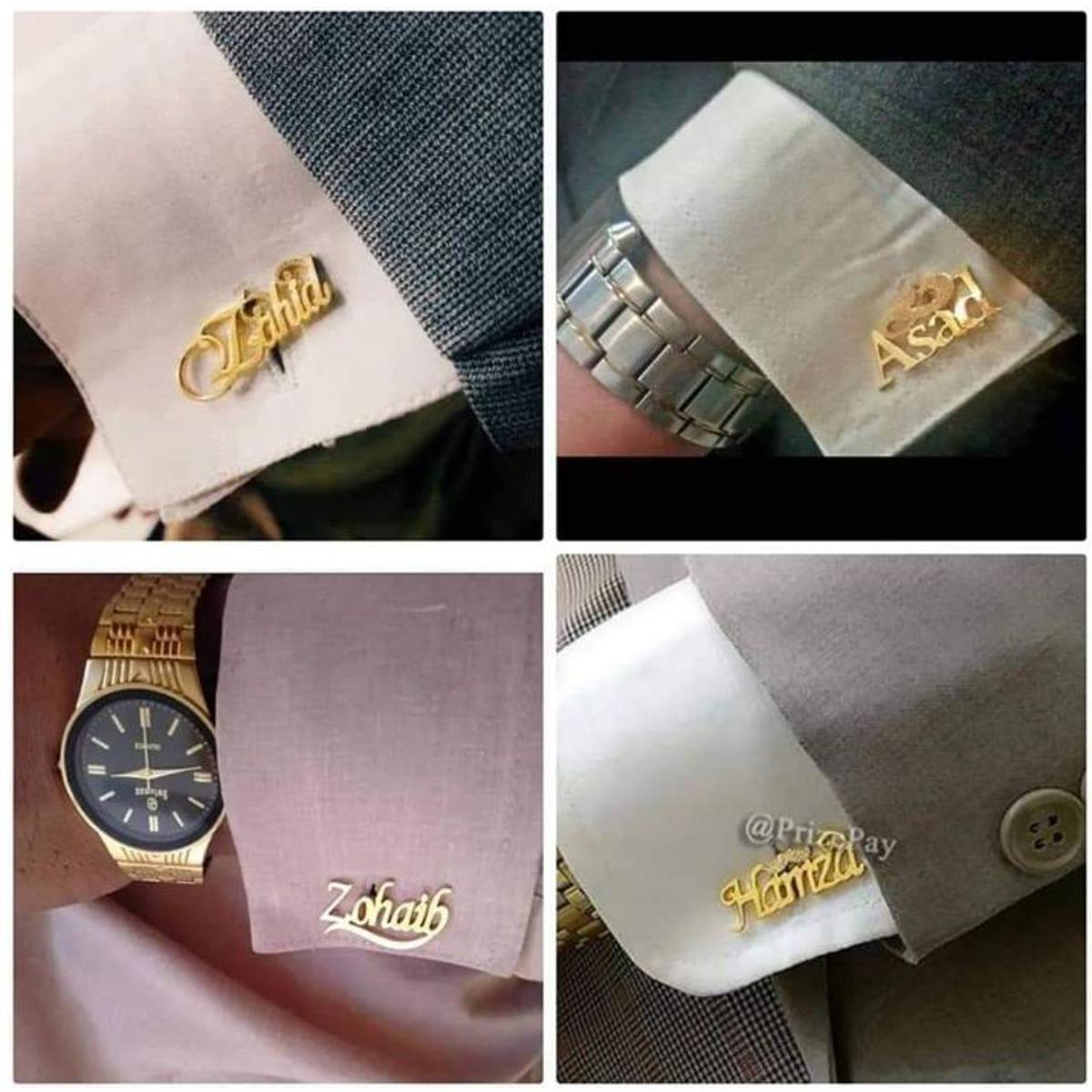 Customized Name Cuff links for Men personalized name Cuff links customized jewelry for men Name Cuff links gift for men Gift for Him, Shirt Accessories