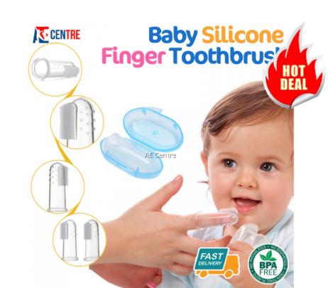 Baby Finger Silicon Toothbrush Teeth Clearr Massage - Buy Now !