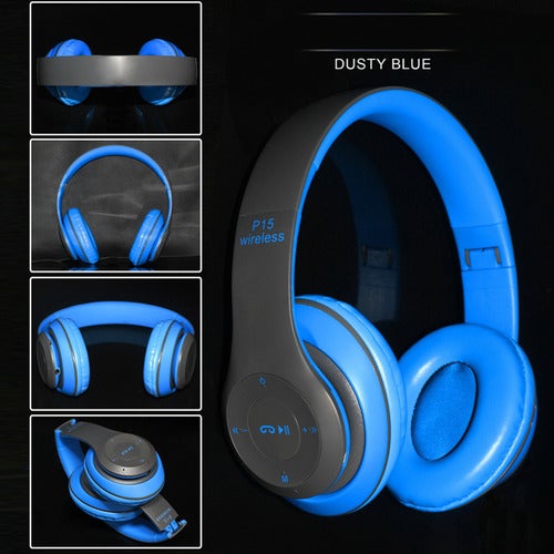 Special Edition P47 Headphone with Pop Window Over The Ear Wireless Bluetooth Headphone Support Sd Card use