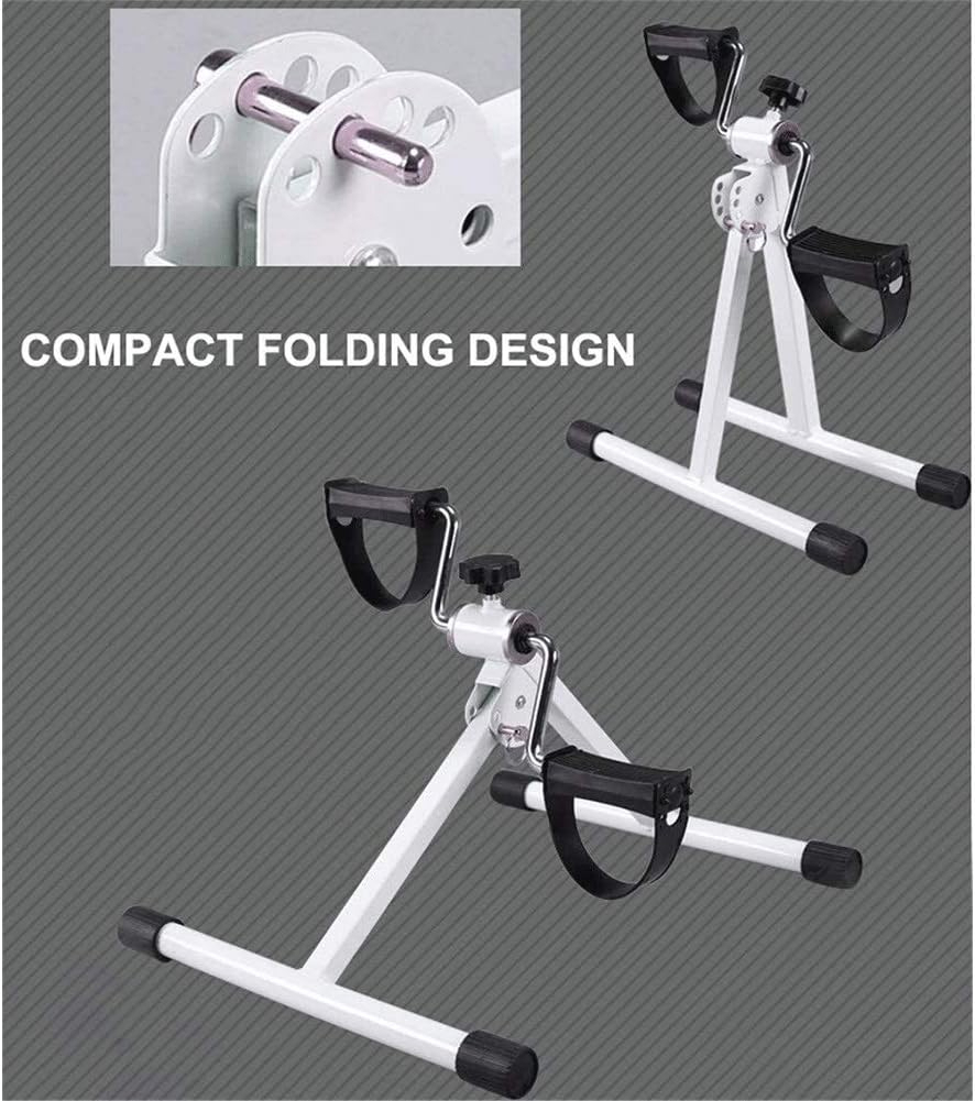 DAN Technology Whisper Quiet Pedal Exerciser Foldable Mini Bike Arm Leg Recovery Cardio Training Machine