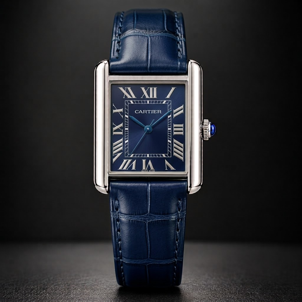TANK Watch OLD MONEY Top Trending Watch for Men Boys - Premium Look Tank Watch with Leather Strap