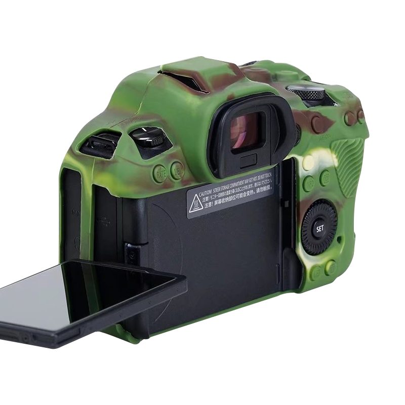 Canon EOS RP R6 Case, Professional Silicone Rubber Case Camera  Cover Detachable Protective for Canon EOS RP Digital Camera