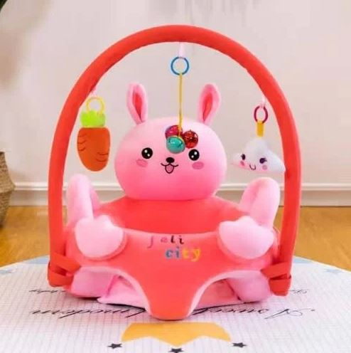 Baby Sofa Support Seat Chair Learn to Sit Padded with Rods and Toys