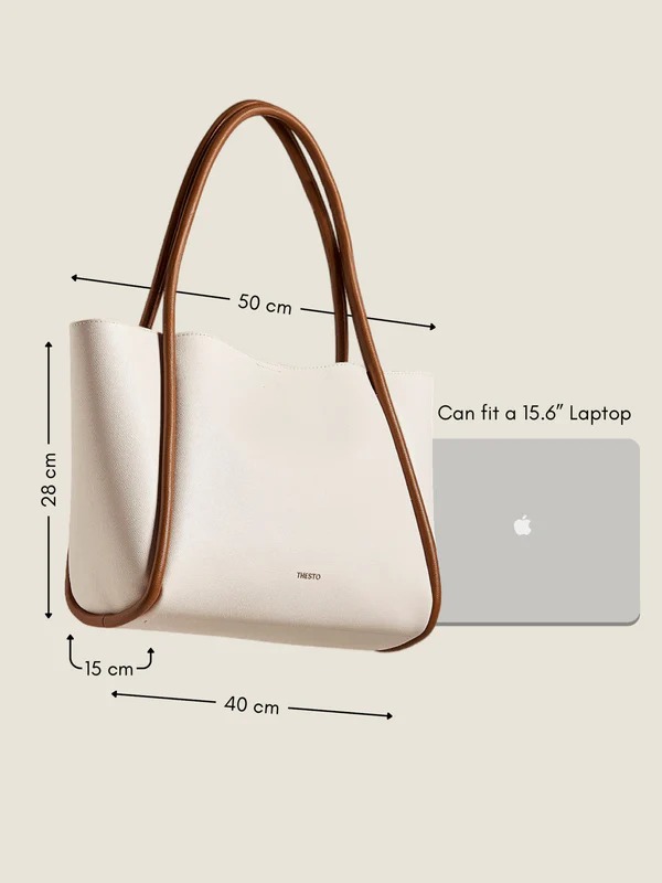 Elegant Women’s Shoulder Tote Handbag | Premium Faux Leather Large Capacity Daily Use Bag