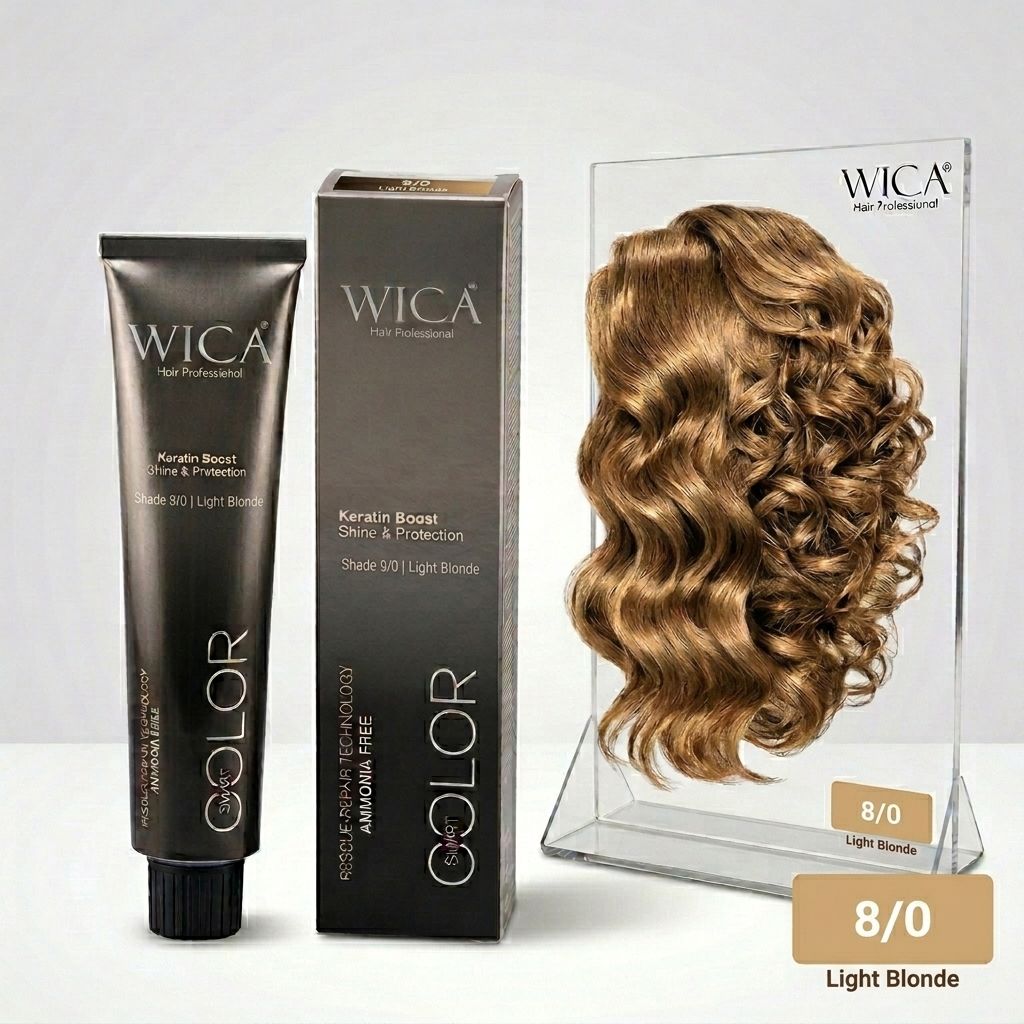 Color Tube 8/0 – Light Blonde | Hair Treatment Care | 100ml