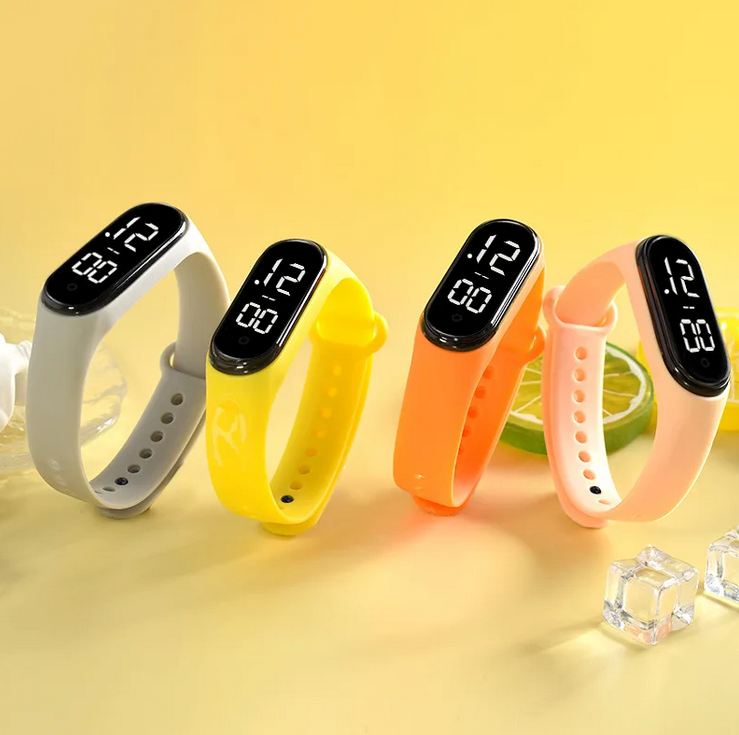 M4 touch Waterproof Sport Led Digital Watch For :Kids / Girls
