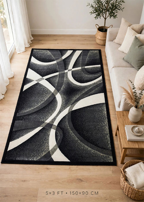 Carpet Rugs 5x3 Feet Size For Room Decoration - Best Quality Carpets For Living Room & Dining Room Decoration