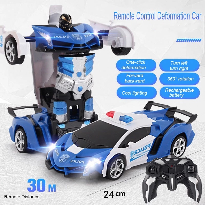 Deformation Robot Car For Kids