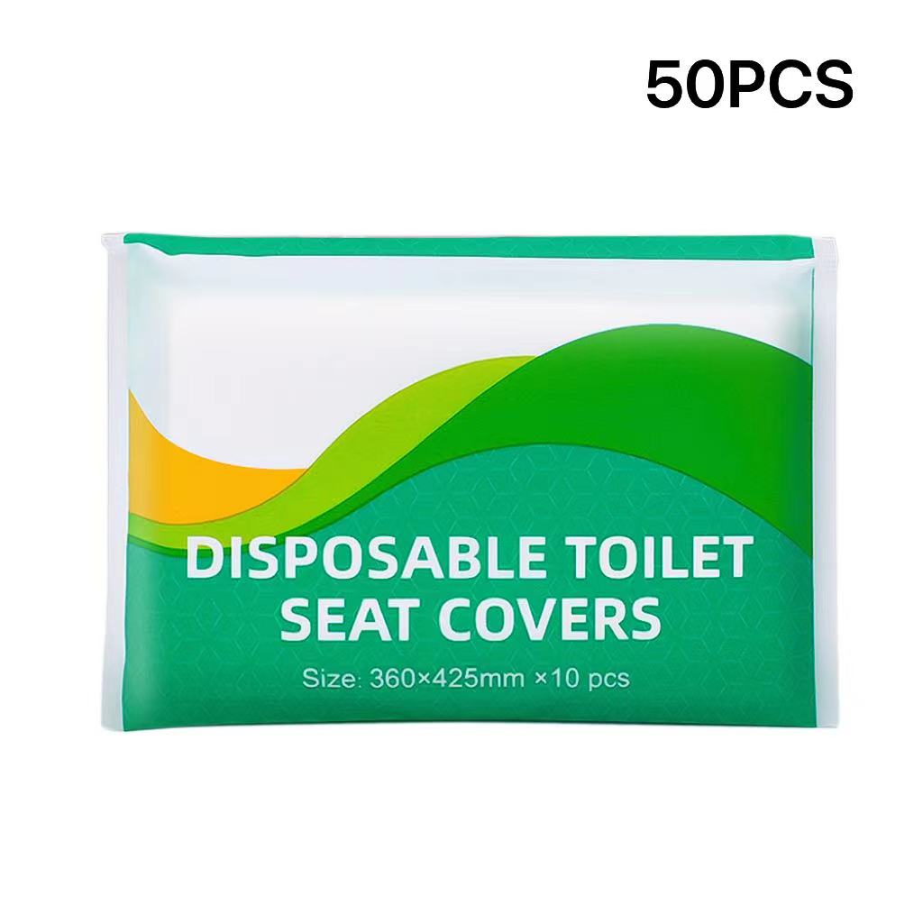 10/30/50Pcs/Pack Disposable Toilet Seat Cover Paper Waterproof Travel