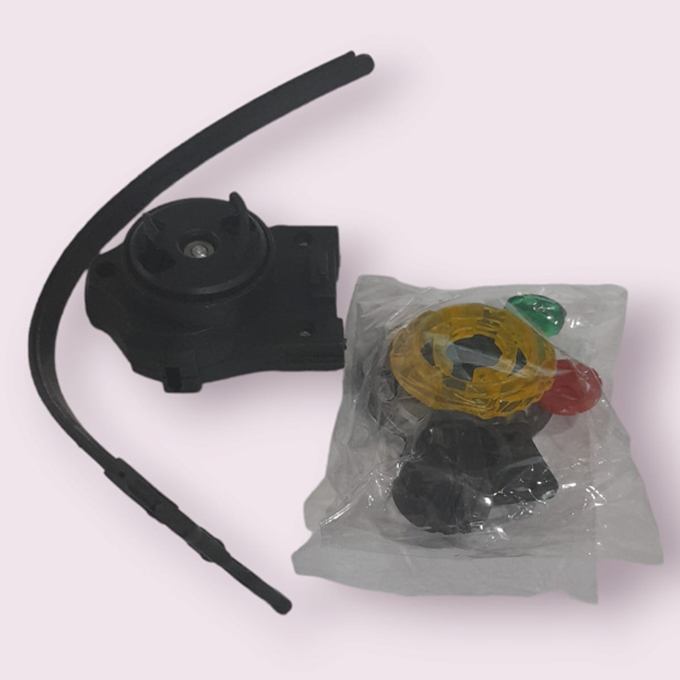 Beyblade Metal Masters Rapidity Fight Toy for boys with-6D Launcher Grip Set Collection - Yellow
