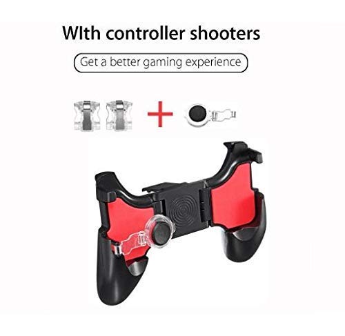 All Latest  R11 Trigger for pubg /Ak16 /w10/ 5in1 game trigger  Mobile Game Controller Trigger Six Finger All-in-one Joystick Gamepad for PUBG
