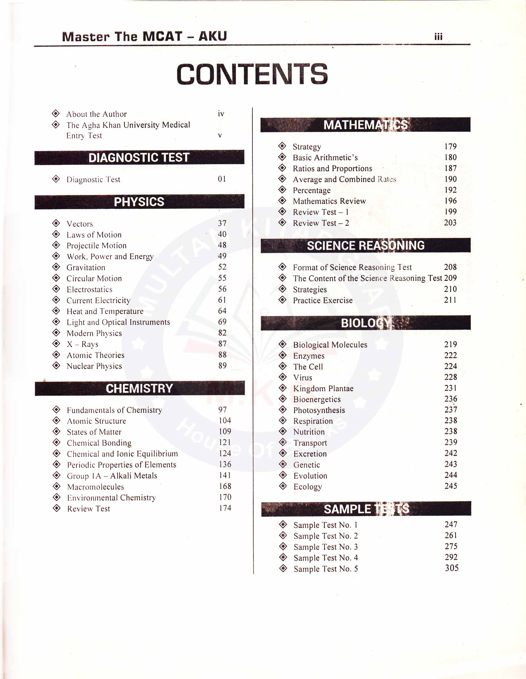 Entry Test Paper For Aga Khan Medical College Pakprep Blogs
