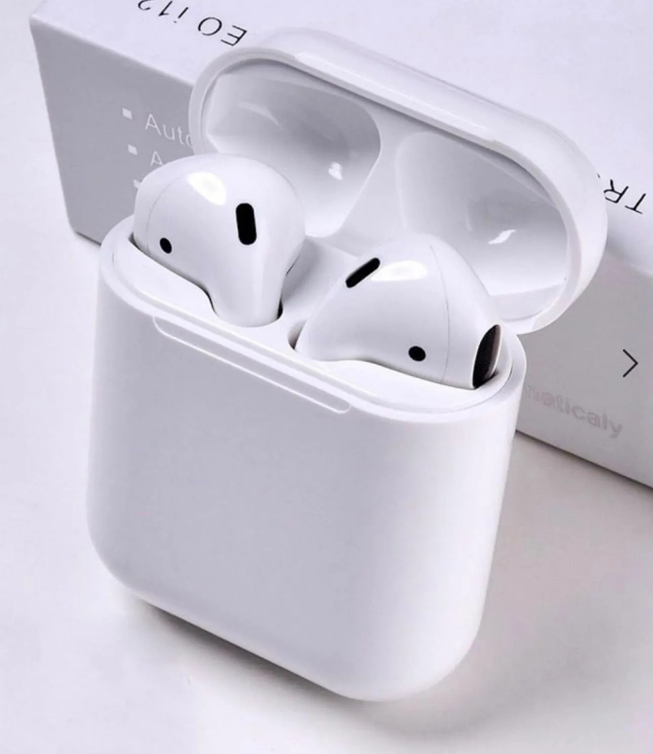 Air proo & Air 31 TWS  Airpoods with Super Sound & High Quality Touch Sensors True Stereo Headphones with Built in Mic 10m Transmission Bluetooth Wireless Earbuds , power Case Sport Headset for all Bluetooth Smart devices.