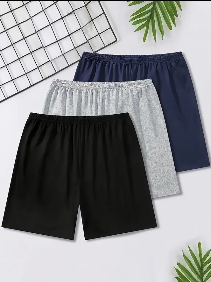 Summer Collection Pack Of 3 , 2 Summer Cotton Jersey Shorts For Men