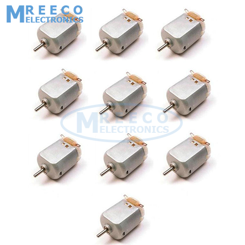 Pack of 10 Dc Motor For DIY Projects / Hobbies Car Motor/Toys